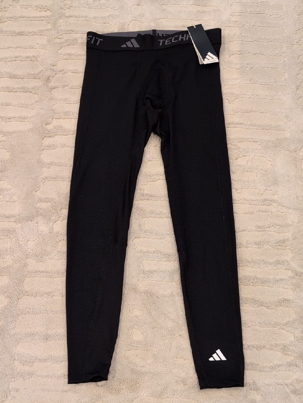 NWT adidas Black Mens Techfit Compression  Base Tights